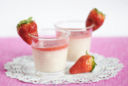 Budino alle fragole