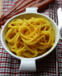 Spaghetti curcuma e Bottarga