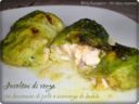 Involtini di verza con bocconcini di pollo e scamorza di bufala