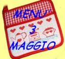 Menù per il 3 maggio