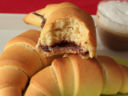 Cornetti di pan brioche con lievito madre, senza grassi