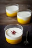 ...di panna cotta e zafferano "mou"