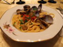 SPAGHETTI CON POMODORINI E VONGOLE