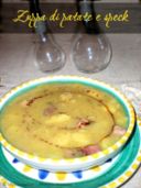 Zuppa di patate e speck