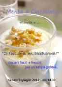 Bicchierini dolci..il nuovo corso con Menta e Cioccolato