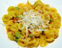 Orecchiette del ricordo (fave, pancetta e canestrato)