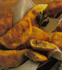 Panzerotti al prosciutto.