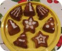 Alberelli e stelle alle nocciole