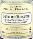 Côte de Beaune Les Mondes Rondes 2006 Domaine Poulleau