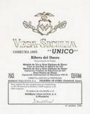 Ribera del Duero Vega Sicilia Unico 1985 Vega Sicilia