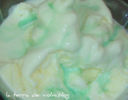 Gelato alla crema con menta