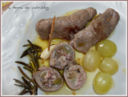 Involtini di manzo con chicchi d'uva