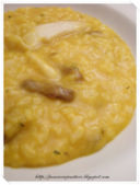 Risotto zucca e porcini profumato al timo