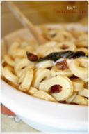 Anellini con "panzèta e scigulin..." storia di una colazione...