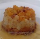 Tortino di zucca speziata e baccalà