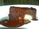 Chocolate pear pudding di Nigella