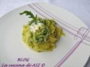 FETTUCCINE AL PESTO DI RUCOLA E CRESCENZA Ricetta saporita