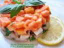 TARTARE DI SPADA E PAPAYA  Ricetta secondo di pesce