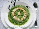 MINESTRA DI LATTUGA , PISELLI E RISO Ricetta leggera