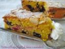 TORTA CON MANDORLE E FRUTTI DI BOSCO Ricetta dolce