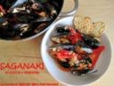 SAGANAKI DI COZZE E VERDURE  Ricetta cucina greca