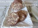 SALAME DI CIOCCOLATO ALLA RICOTTA Ricetta dolce