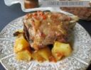 STINCO AL FORNO CON PATATE Ricetta secondo piatto di carne