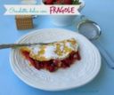 OMELETTE DOLCE  CON LE FRAGOLE Ricetta dolce