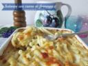 SEDANINI CON CREMA DI FORMAGGI Ricetta primo piatto