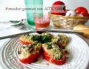 POMODORI GRATINATI CON ACCIUGHE Ricetta salato