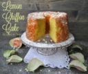 LEMON CHIFFON CAKE Ricetta dolce
