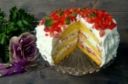 TORTA PANNA e FRAGOLE Ricetta dolce
