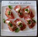 BARCHETTE DI SALAME