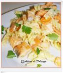 FUSILLI CON SALMONE E CAROTE