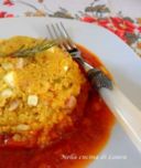 COUS COUS SAPORITO SU LETTO DI POMODORO