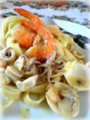 TAGLIATELLE CON CARBONARA DI MARE