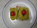BARCHETTE CON MOUSSE DI MELANZANE E ZUCCHINE DI FRANCESCO