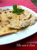 SCALOPPINE DI POLLO LIMONE E CURRY