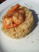 Risotto con code di gamberi