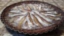 Crostata con pere e cioccolato