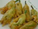 Fiori di zucca all’acciuga
