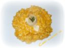 Risotto di zucca con fiore di scamorza