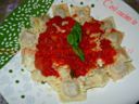 Ravioli di vitello al pomodoro e origano