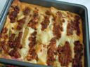 Pennoni (uso cannelloni) al forno