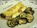 Omelette melanzane e prosciutto, ricetta secondi piatti