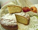 Torta di yogurt alla mela, ricetta light