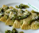 Ravioloni agli asparagi e scamorza affumicata, ricetta di primavera