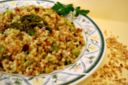 Fregula asparagi e speck, ricetta primi piatti