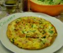 Tortino di zucchine e prosciutto cotto