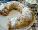 Strudel di mele a ferro di cavallo, ricetta portafortuna